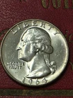 CHOICE GEM BU    MINT STATE  1964-D Washington SILVER QUARTER   BEAUTIFUL COIN !