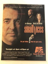 Small Vices Movie Vintage Print Ad Joe Mantegna Marcia Gay Harden Tpa14