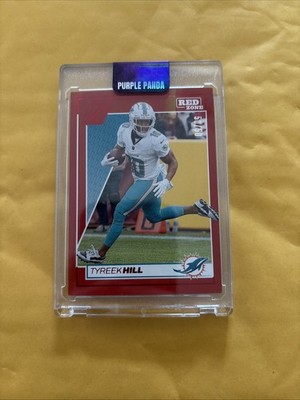 2024 Panini Zenith - Tyreek Hill #60 Red Red Zone 50/50
