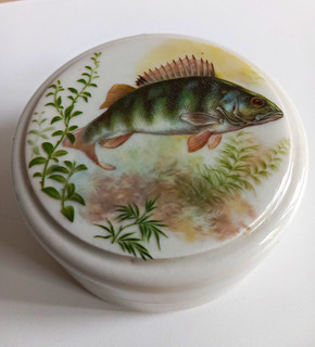 Elsenham Quality Foods Patum Peperium Gentleman’s Relish Vintage Ceramic Pot