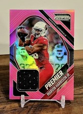 2025 PANINI PRIZM PREMIER MARVIN HARRISON JR JERSEY PATCH PINK PRIZM