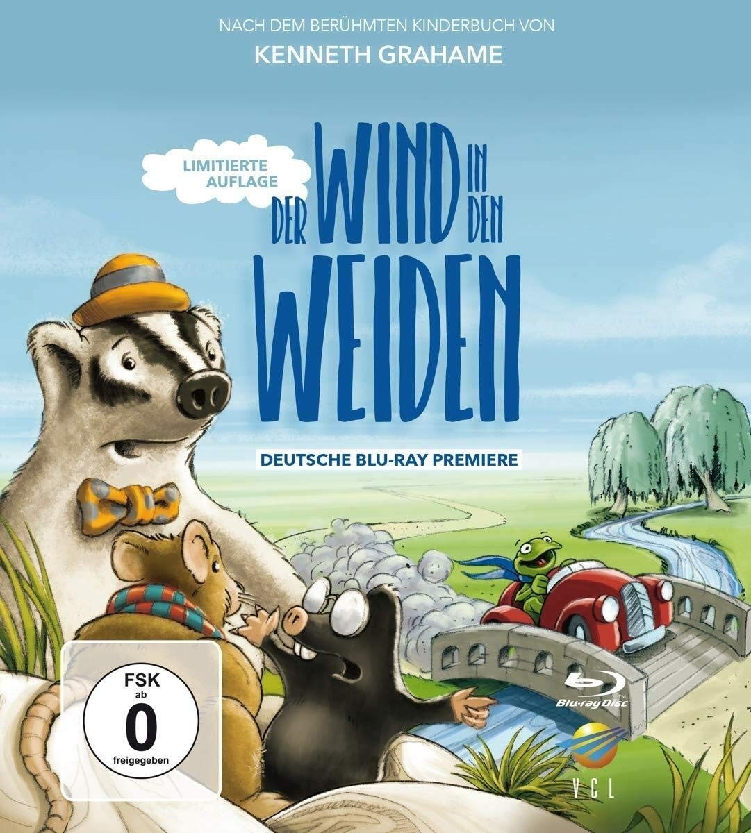 Der Wind in den Weiden - Tierische Abenteuer am Fluss - Mediabook [Blu-ray] [Limited Edition] - Bild 2
