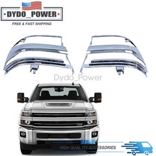 FOR 2016-2018 Chevy Silverado 1500 Chrome Hea...