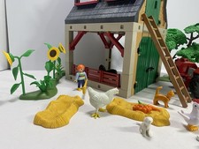 Lot Playmobil Ferme - Animaux & Potager - Réf 4159A, 4437, 4159, 4495-A - Vintage