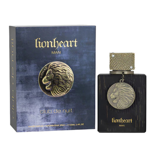 Club de Nuit Lionheart Man by Armaf 3.4 oz EDP Cologne for Men New In Box