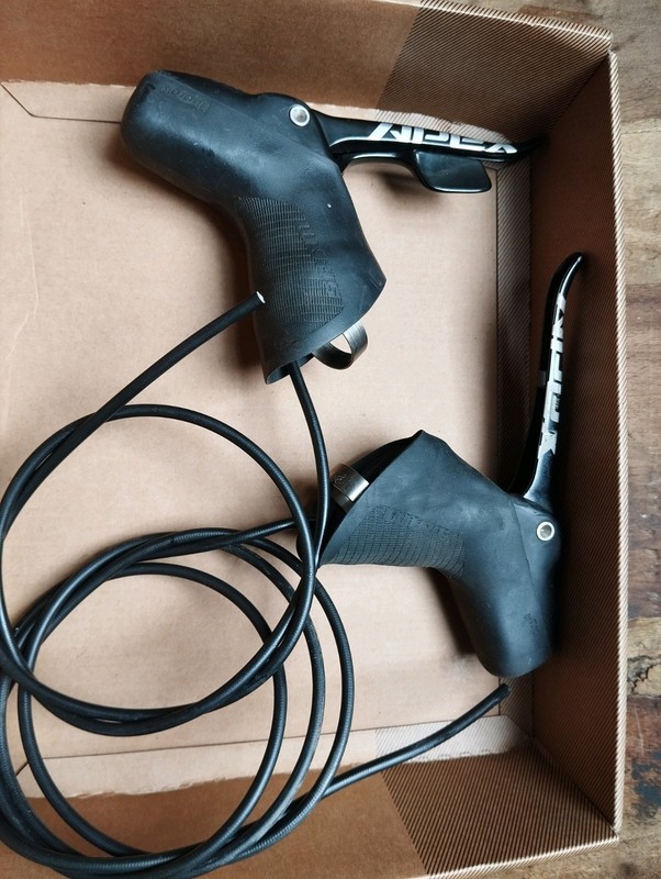 Used SRAM Apex 1x11 Shifter Hydraulic Brake Levers Road Gravel Cross Bike