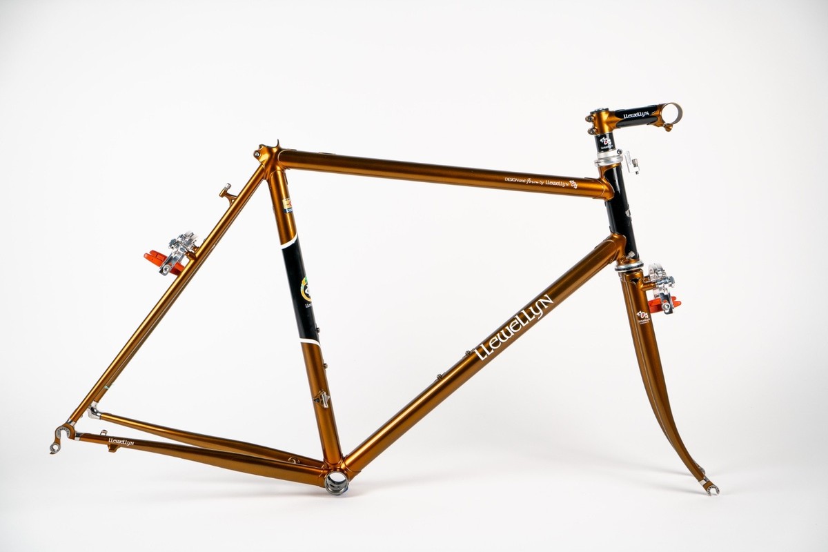 Llewellyn Cadenzia Gravel Road Bicycle Frame Custom Lugged Steel