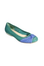 GRACELAND Ballerinas Damen Schuhe Gr. DE 37 grün-blau