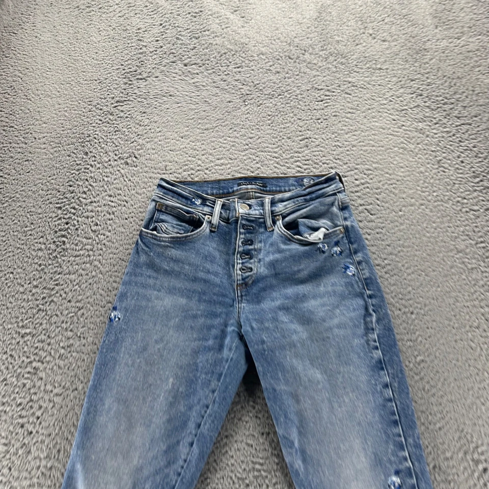 Lucky Brand Jeans Womens Size 4/27 Blue Cotton Stretch Mid Rise Skinny - Image 2 of 4