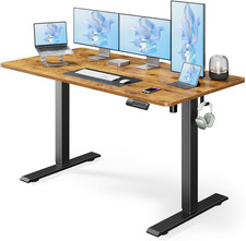 Electric Standing Desk, Adjustable Height Stand up Desk, 55 X 24 Inches Sit Stan