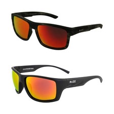 Raze Eyewear Offshore Sports  Boating Sunglasses Red Mirror  Red Z Lens 2Pack