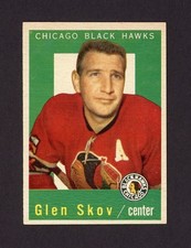 1959-60 TOPPS #12 GLEN SKOV  28478