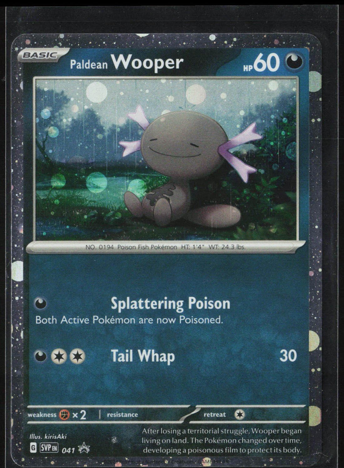 Paldean Wooper Holo Promo SV: Scarlet & Violet Promo Cards 041 NM