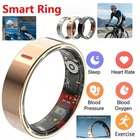 Smart Health Ring Tracker Fitness Blood Oxygen HRV Sleeping Monitor Waterproof