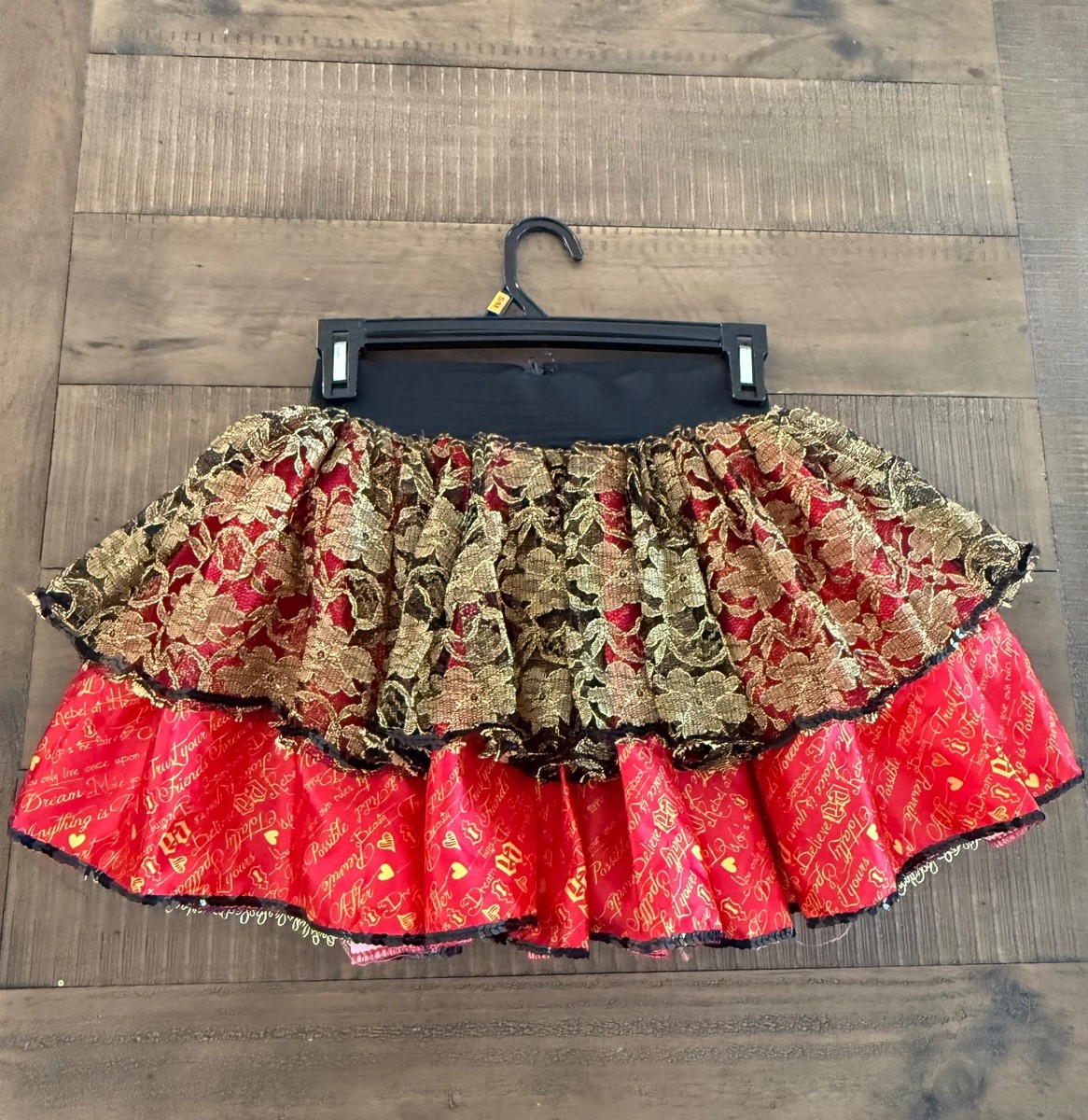ever after high dance costume dress up girls reversable skirt size 6-10 View 3