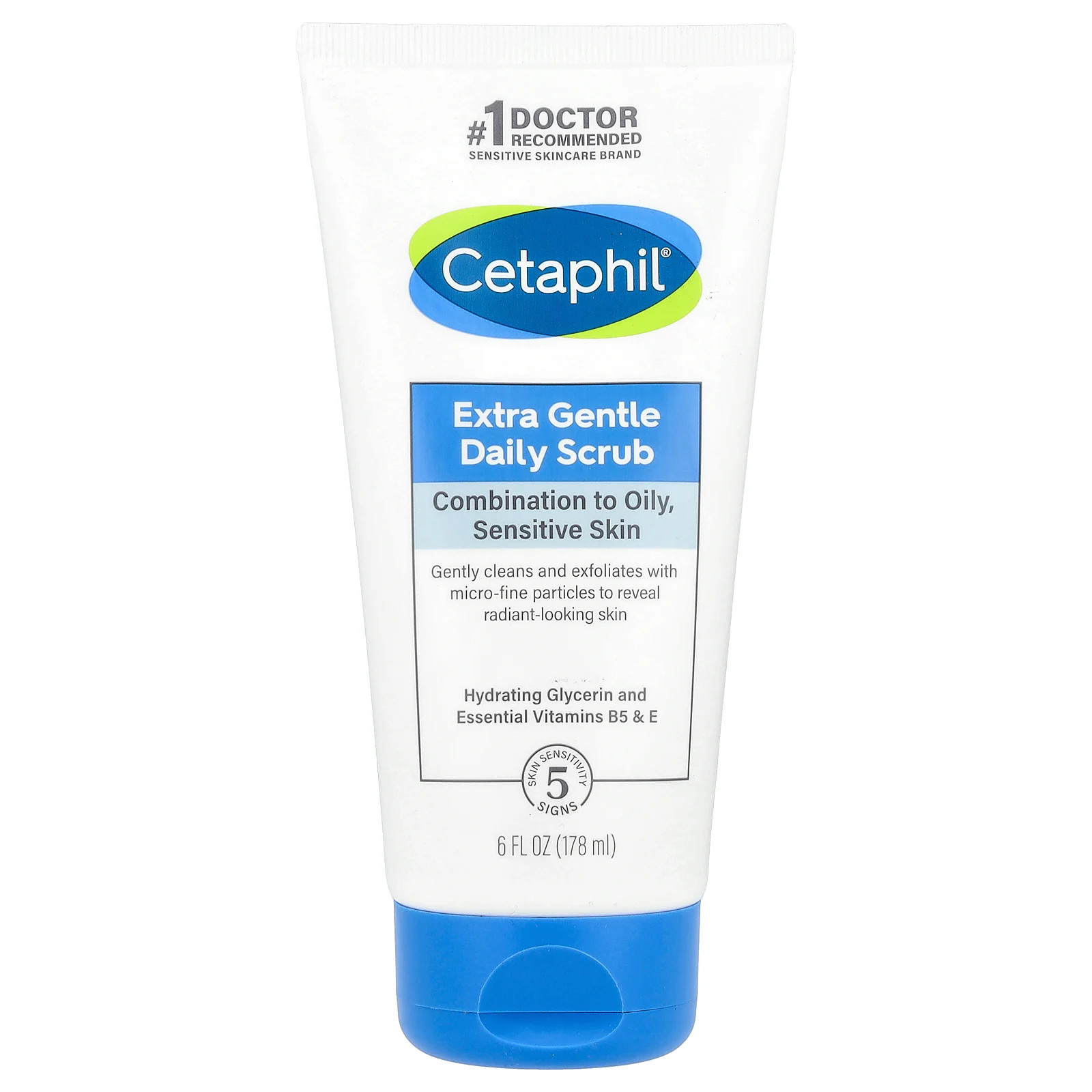 Extra Gentle Daily Scrub 6 жидких унций 178 мл 2890₽