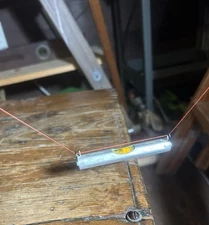 Vintage Stanley No 187 String Line Level One Bubble