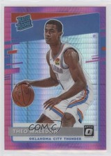 2020-21 Panini Donruss Optic Rated Rookie Hyper Pink Prizm Theo Maledon #184 h3a