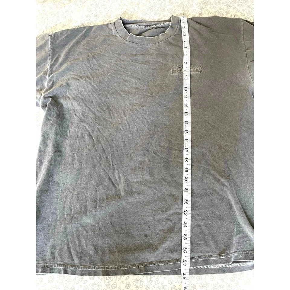 Camiseta Craftsman Gris Ropa de Trabajo Cuello Envejecido Hombre’s XL Foto 4 de 4