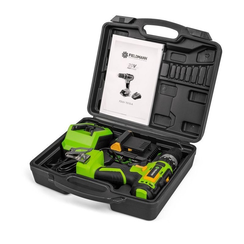 Perceuse à percussion sans fil 20V Fieldmann pour rénover facilement votre maison