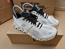 On Cloud X Running Shoes, Women's 7 M White/Black 