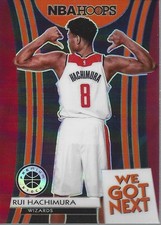 2019-20 Hoops Premium Stock We Got Next Red #23 Rui Hachimura - BSK