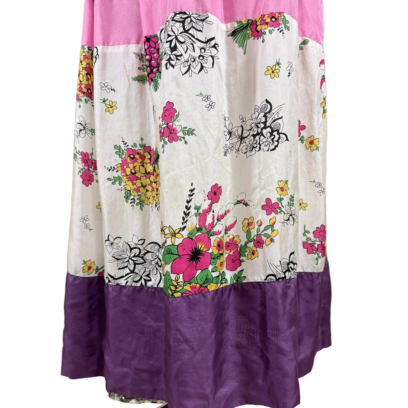 2000s Johnny Was Floral Patchwork Embroidered Max… - image 10