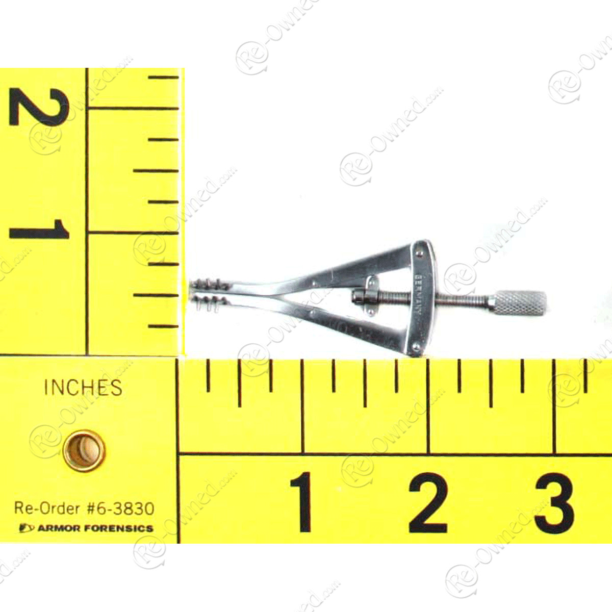 Sklar Alm Retractor Semi-Sharp Prong Depth 1/8in 2in Opening 3in X:50-4265