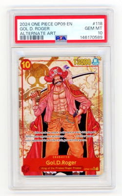 2024 One Piece OP09-Emperors In The New World GOL D. ROGER #118