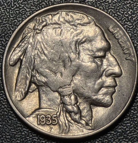 1935 S Buffalo Nickel Full Horn - MS BU UNCIRCULATED BKD14
