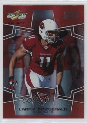2008 Score Select Red Zone /30 Larry Fitzgerald #3 HOF 12hh