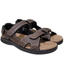 Dockers Men Newpage Slingback Sport River Sandals Size US 7M Briar Brown