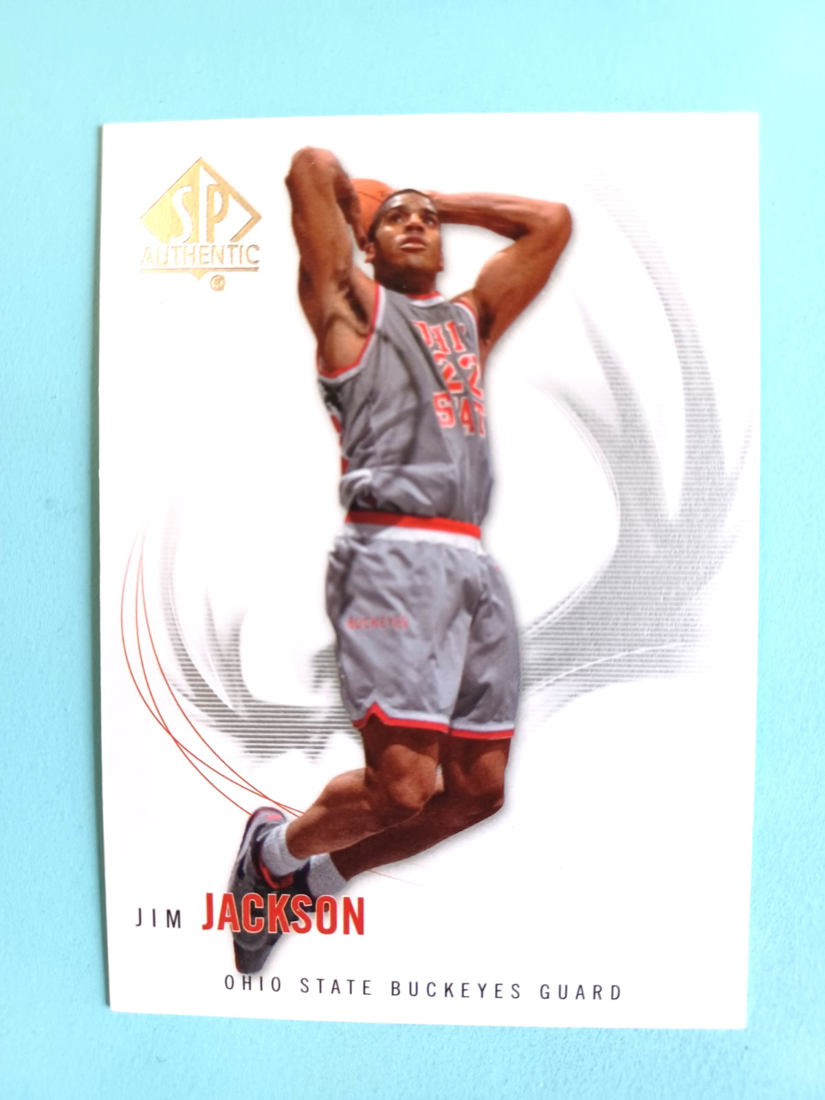 2010 SP AUTHENTIC JIM JACKSON #24 OHIO STATE BUCKEYES GUARD