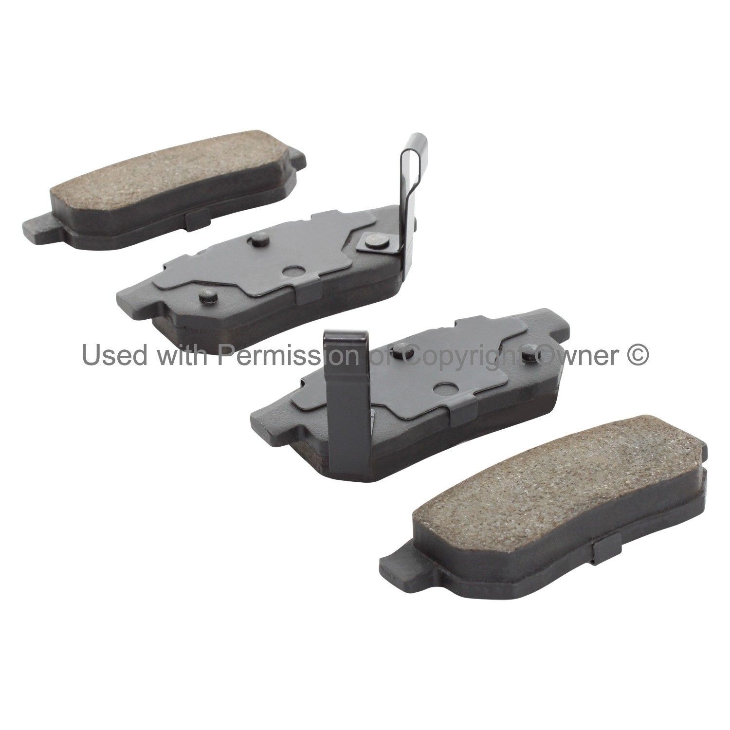 Quality-Built 1000-0374M QB Semi-Metallic Brake Pads