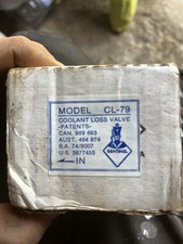 PARKER RACOR Sentinel CL-79 Coolant Loss Valve 4751898
