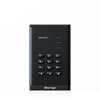 iStorage DiskAshur3 HDD 256-Bit 5TB - Schwarz