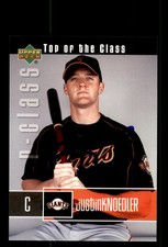 Signed Baseball Card Auto Justin Knoedler 2004 Upper Deck R-Class #115 Giants