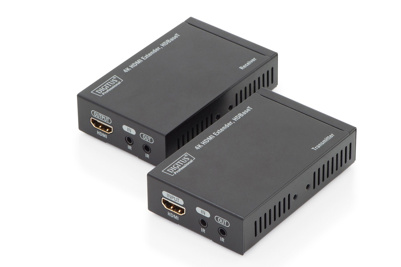 ESTENSORE HDMI 4K SU DI CAVO DI RETE HDBASET RICEVITORE + TRASMETTITORE