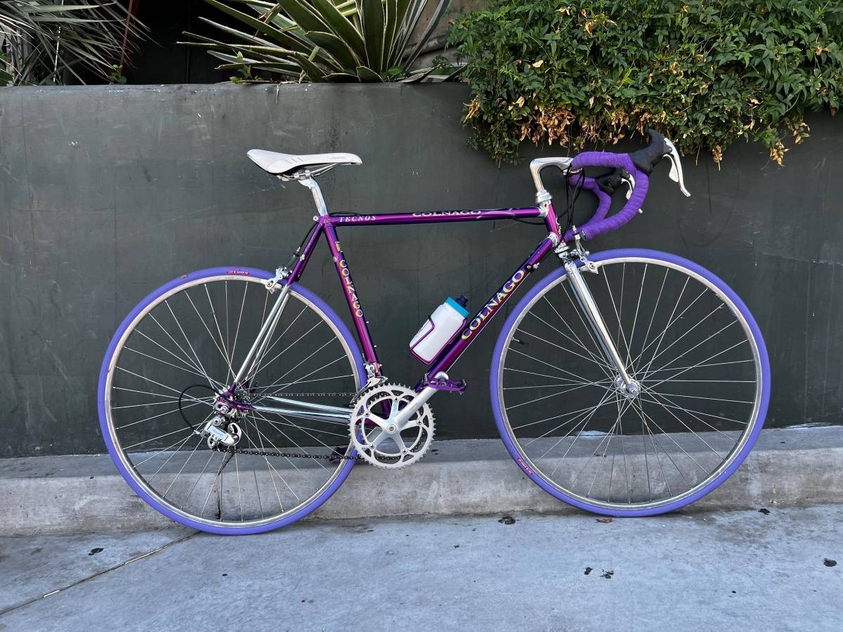 Colnago Tecnos Vintage Road Bike 52.5 - 54cm / Purple / Great Condition