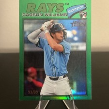 2026Topps Heritage Carson Williams RC /99 Refractor Rays