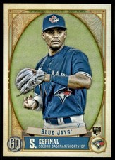 2021 Topps Gypsy Queen Santiago Espinal Rookie Toronto Blue Jays #62
