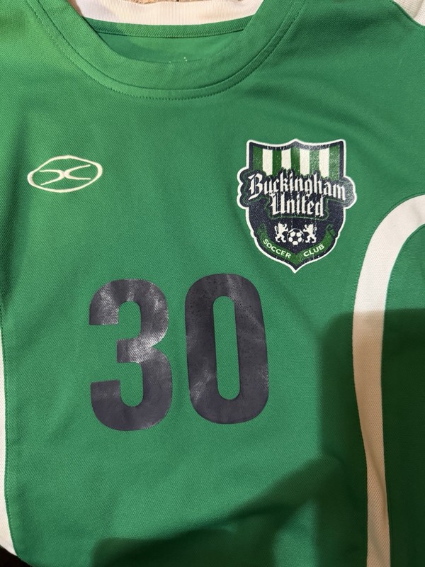 Buckingham United Soccer Club XARA  Medium / Large? Shirt Jersey 2009