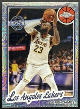 LEBRON JAMES 2025/26 TOPPS CHROME 45TH ANNIVERSARY MOJO REFRACTOR INSERT #TC-LJ