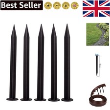 Durable 10m Lawn Edging in Graphite Gray – Easy Installation, Perfect Fit