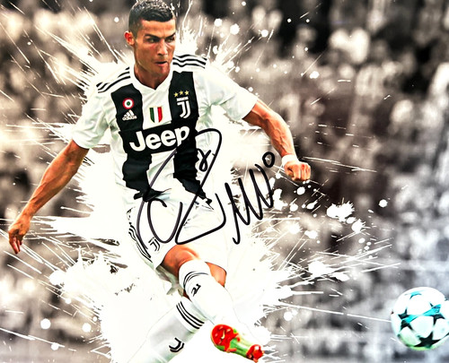 Cristiano Ronaldo Signed 8x10 inch (Portugal Soccer) Original Autograph w/Coa