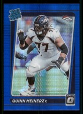 2021 Donruss Optic Blue Hyper #262 Quinn Meinerz RR