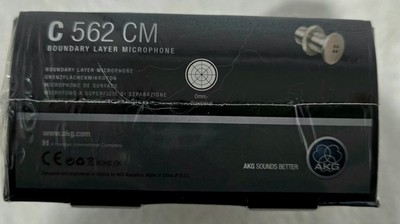 AKG C 562 CM Boundary Layer Microphone Brand-new. Sealed in Box