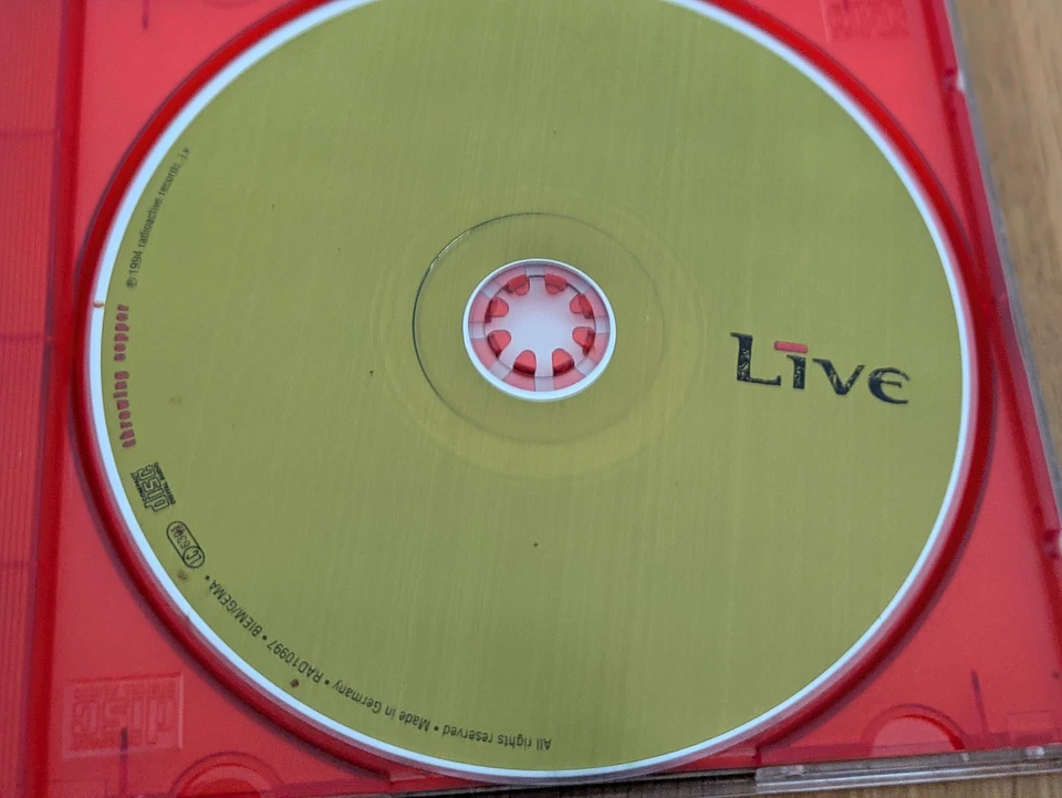 LIVE " THROWING COPPER " 1994 Radioactive Alternative rock Selling the drama - Bild 3 von 4