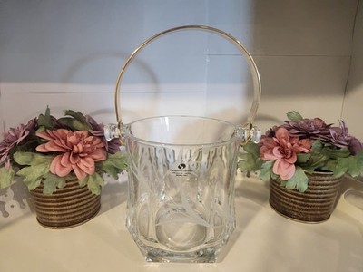 Vintage Murano Crystal Ice Bucket