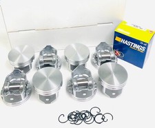Flat Top Pistons Ring Compatible With 2002-08 Gm Chevrolet 6.0l Lq9 Ls2